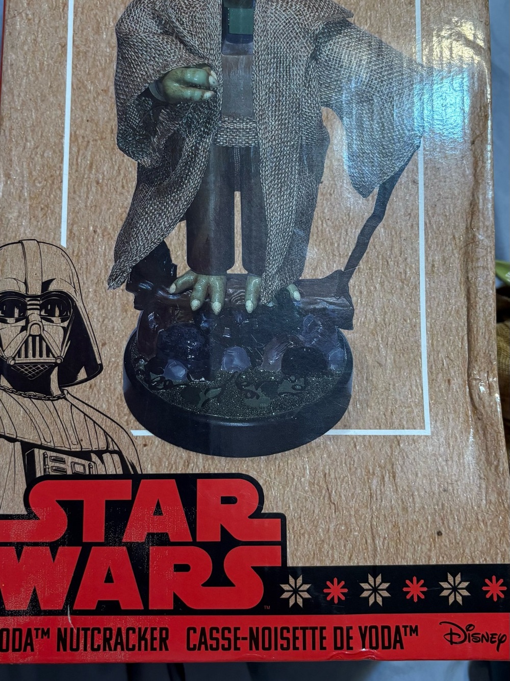 Disney Star Wars Yoda Nutcracker in Green and Brown